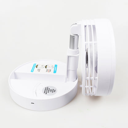 Ventilador ajustable 2 en 1 - Potente, plegable y portátil