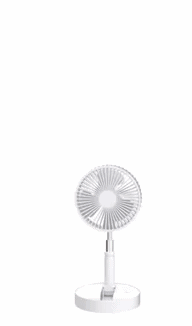 Ventilador ajustable 2 en 1 - Potente, plegable y portátil