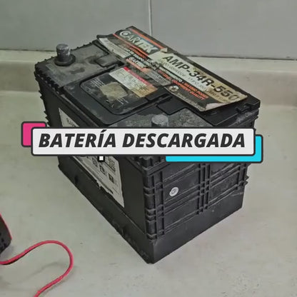 Cargador inteligente multiuso de 12V - Monitoreo en tiempo real